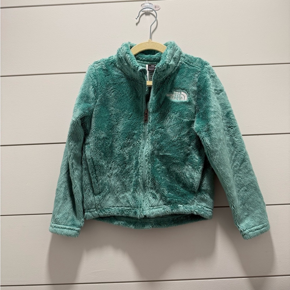 The North Face Teal Fleece Jacket 4T